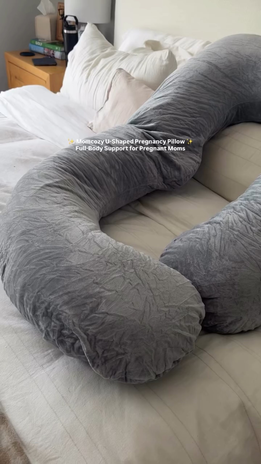 ✨Comfort you can feel from head to toe✨
The Momcozy U-Shaped Pregnancy Pillow has completely changed how I rest. With ErgoAlign Tech and a unique curved design, it hugs your body to relieve back, hip, and leg pressure — making it easier to sleep, read, or just relax comfortably. 🩵

No wonder it’s award-winning!
If you’re expecting, this is your sign to check it out on Momcozy’s website or Amazon. Use code JAYME2PW for 20% off NOW!

#Momcozy #momcozylife #PregnancyPillow #MaternityPillows #Momcozypregnancypillow
@momcozy