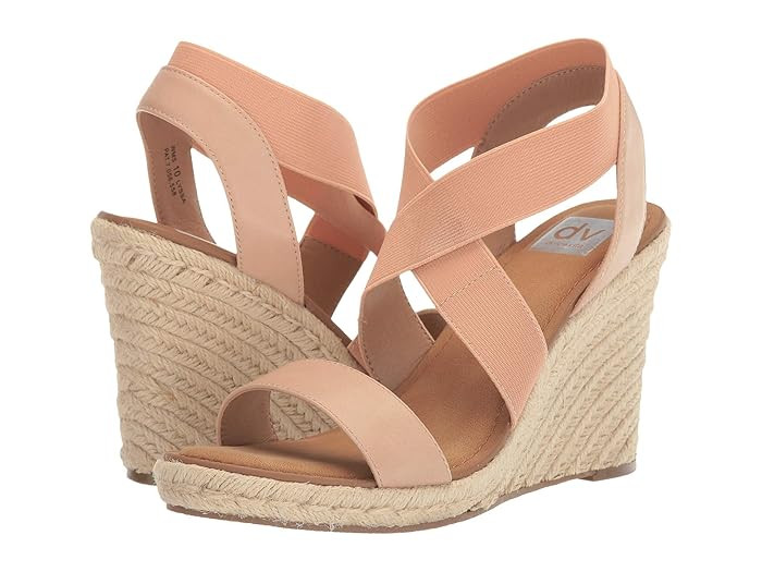 DV Dolce Vita Lyssa (Nude) Women's Wedge Shoes | Zappos
