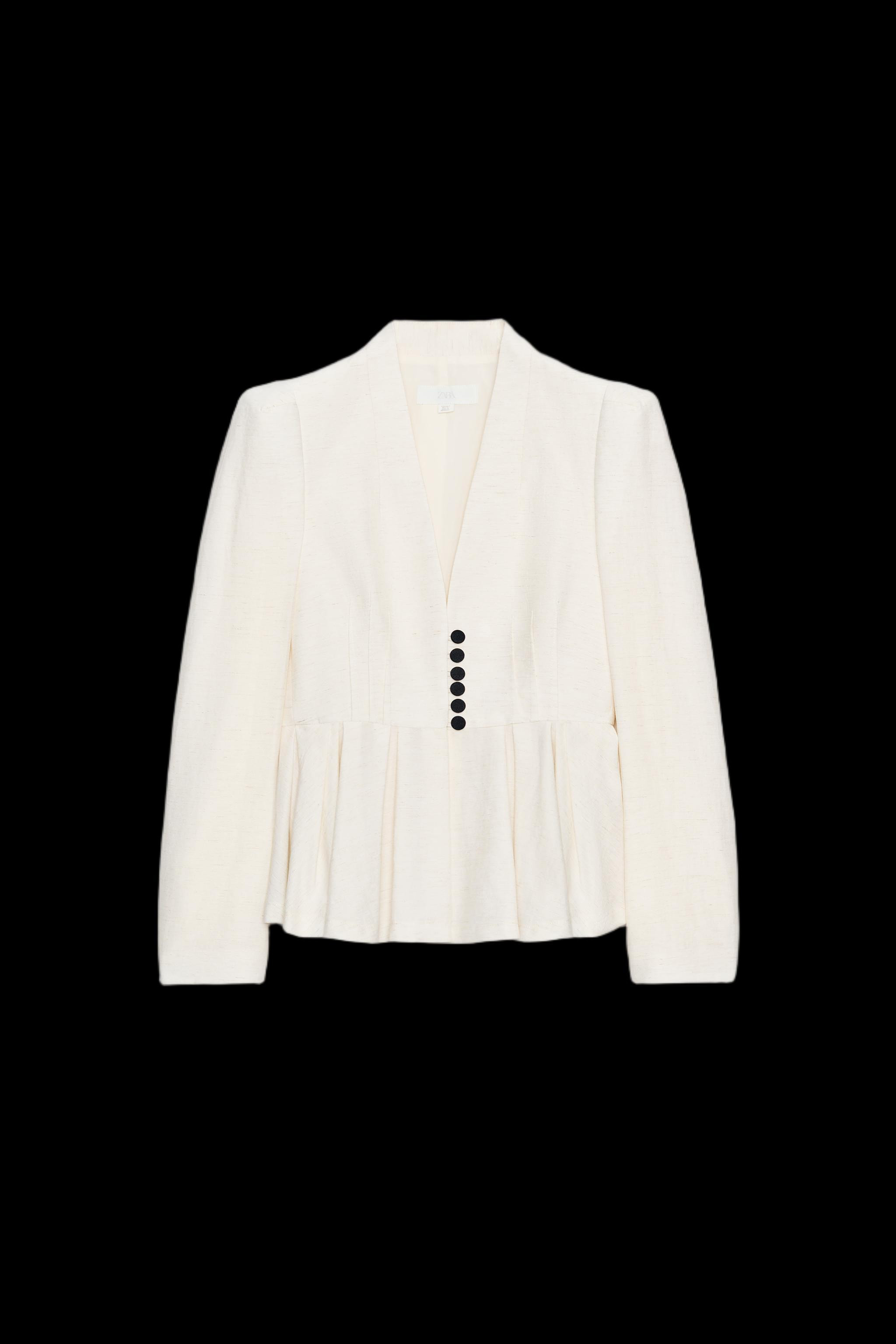 TEXTURED FRINGE BLAZER | Zara US