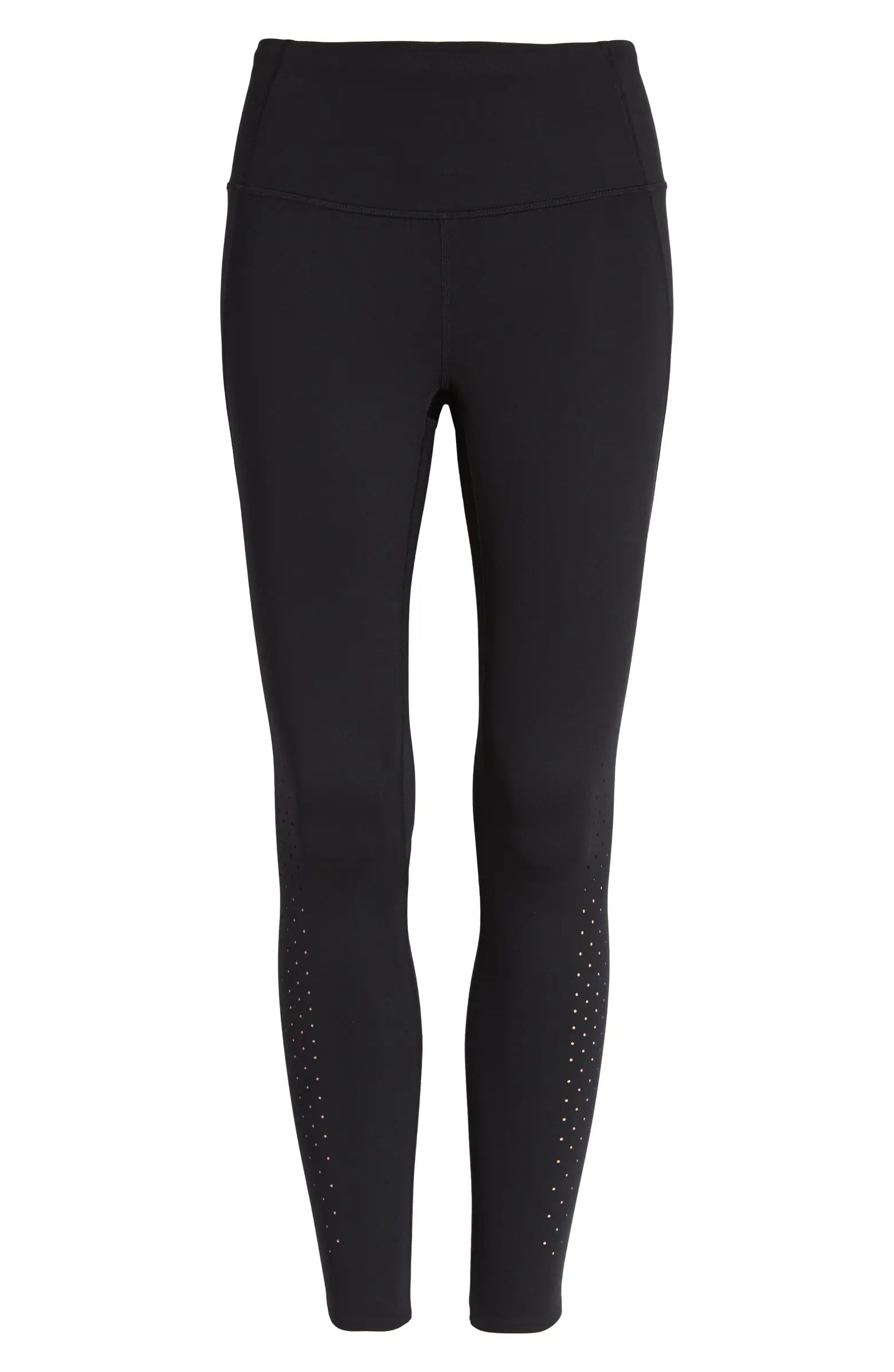 Dotty Perforated 7/8 Leggings | Nordstrom