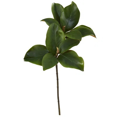Artificial Leaf Magnolia Stem Gracie Oaks | Wayfair North America