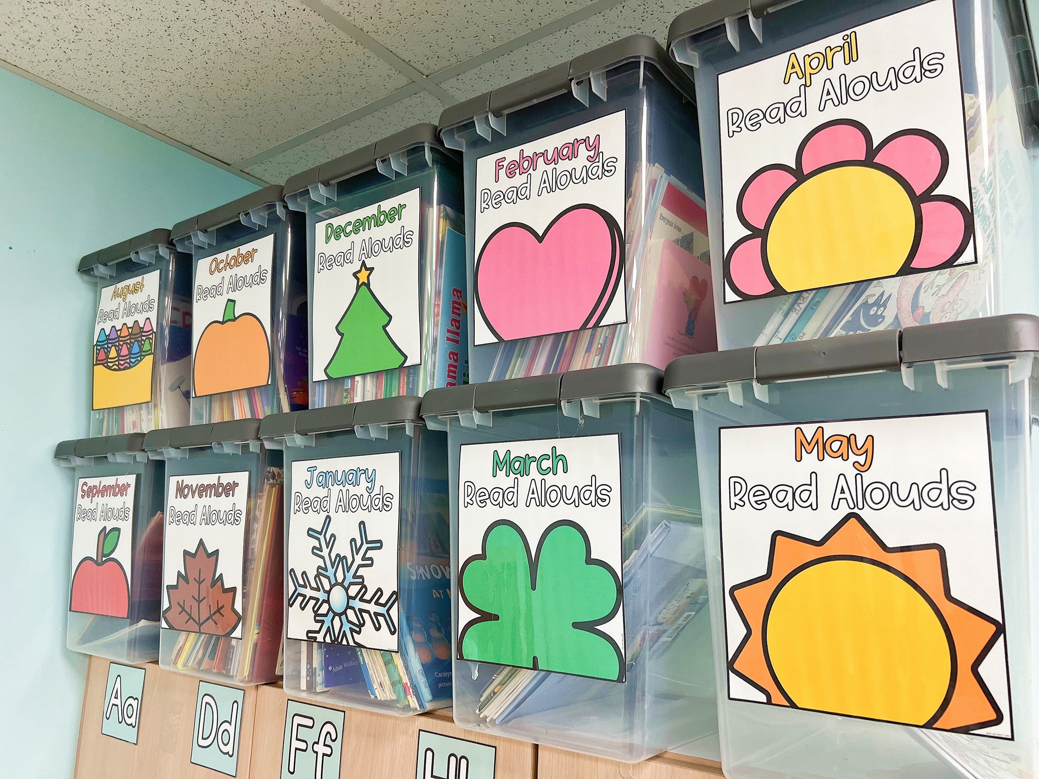 The PERFECT bins for storing monthly read alouds in your classroom! 😍 #classroomorganization #readalouds

#LTKBacktoSchool #LTKKids