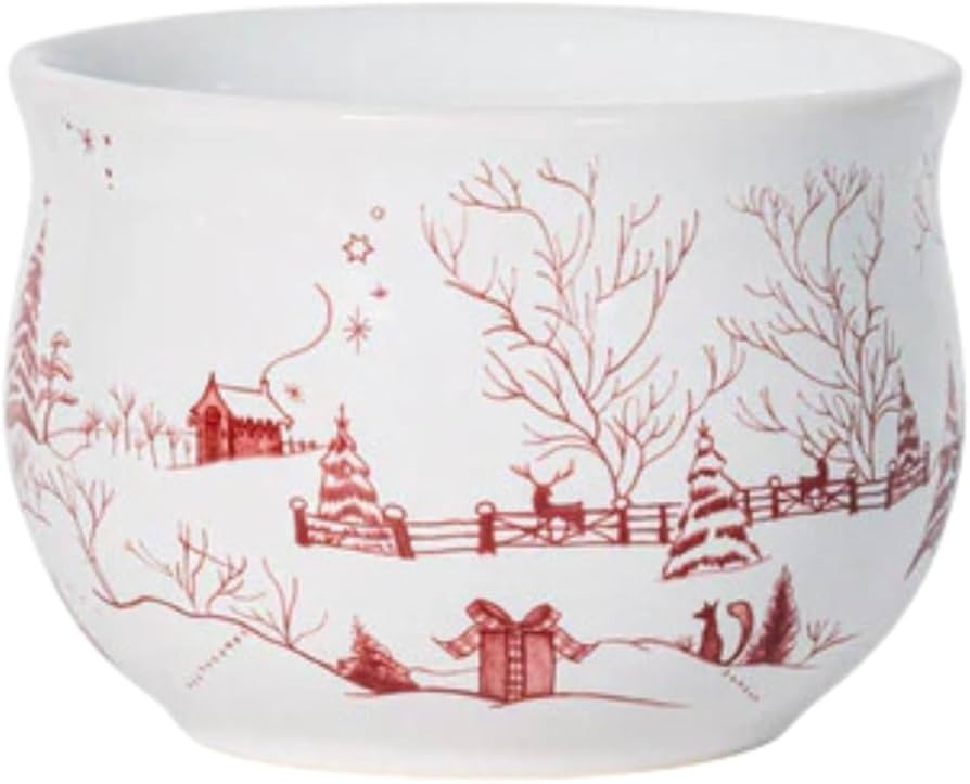 Juliska Country Estate Winter Frolic Ruby Comfort Bowl | Amazon (US)