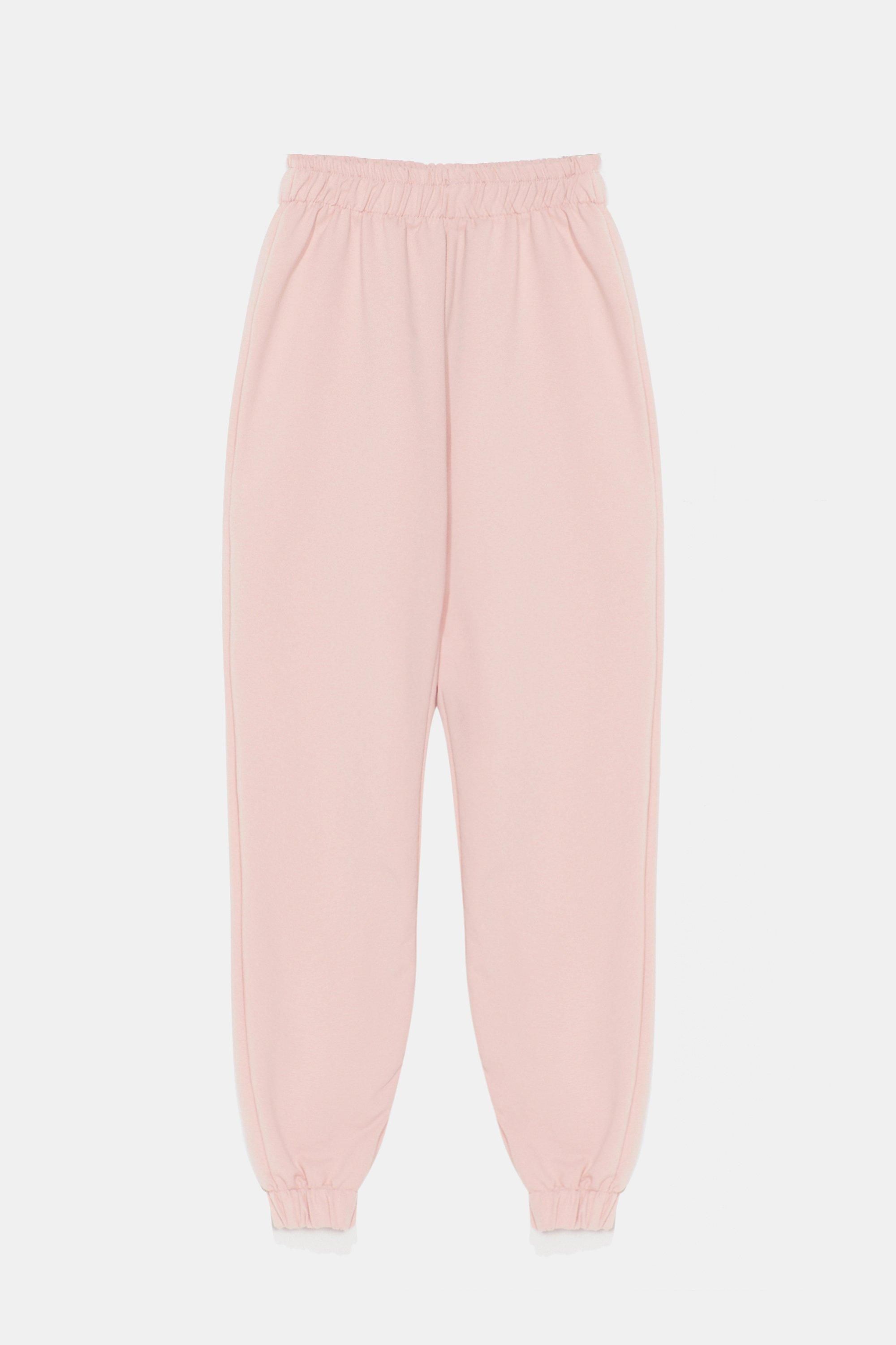 Womens Jog the Limelight Stretch Joggers - Pink | NastyGal (US & CA)