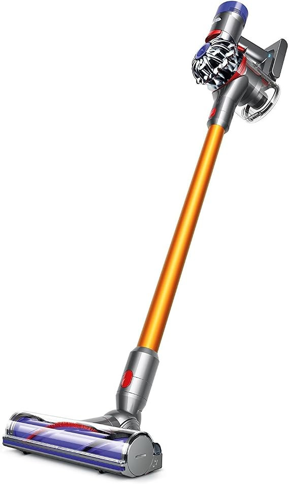 Dyson (214730-01 V8 Absolute Cordless Stick Vacuum Cleaner, Yellow | Amazon (US)