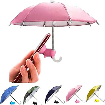 UV Protection Phone Umbrella for Sun,Universal Adjustable Piggy Suction Cup Phone Stand Umbrella ... | Amazon (US)