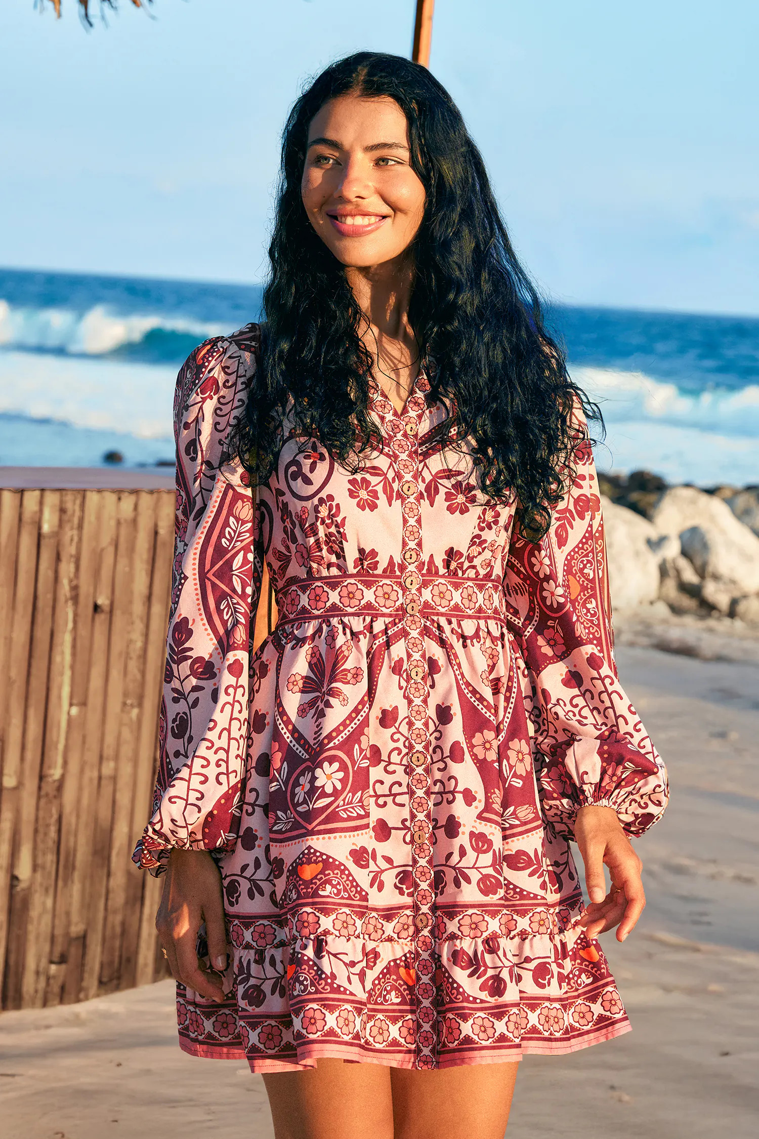 Spontaneous Plans Boho Mini Dress | Cupshe US