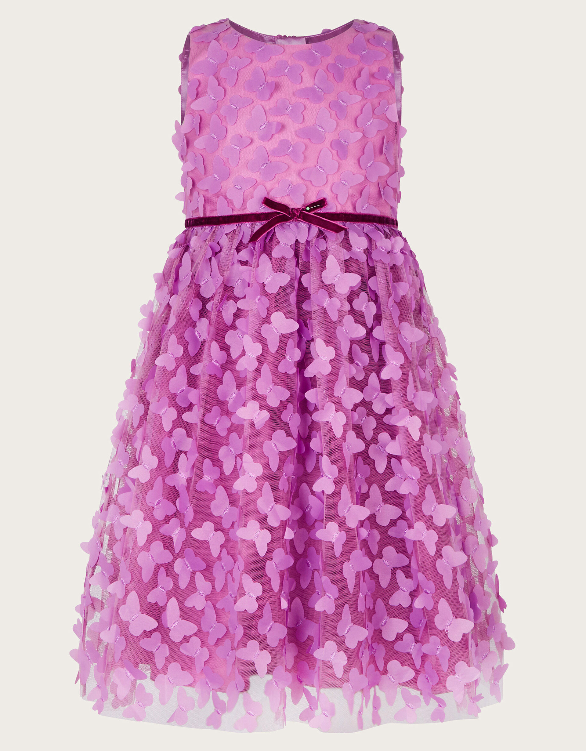3D Butterfly Dress Pink | Monsoon (UK)
