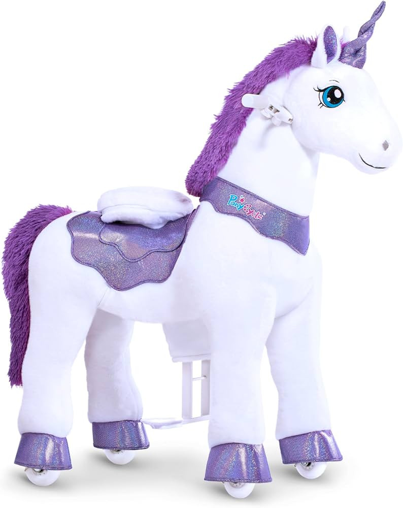 Amazon.com: PonyCycle Ride on Unicorn Toys Rocking Horse,Essential Model E Riding Unicorn Mechani... | Amazon (US)