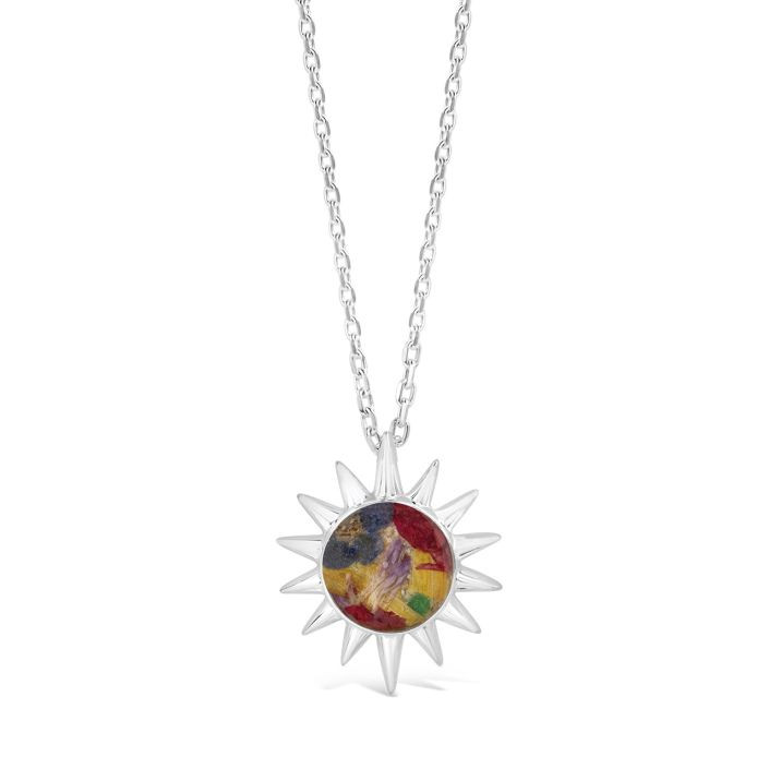 Icon Collection - Frida Khalo The Sun Necklace - Short | Dune Jewelry