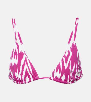 Sun printed triangle bikini top | Mytheresa (INTL)