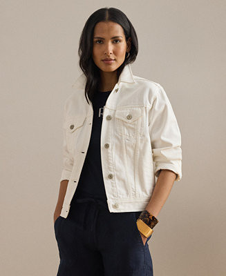Women's Denim Trucker Jacket | Macy's
