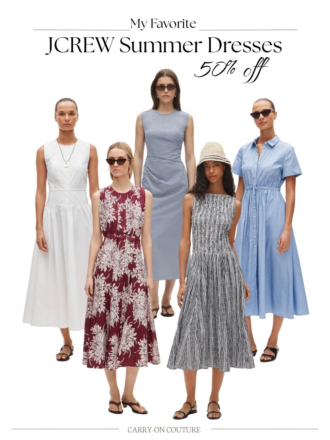 Thank you, JCrew…I love a sale!

And I love travel dresses even more!  I love these longer lengths for my summer trips.  They’re perfect for weddings, summer parties, and strolling through those European cities.

The Summer Kick-Off Sale is going on right now.  So many great deals and of course, that classic JCrew style we love!

*sale prices for a limited time

#LTKOver40 #LTKTravel