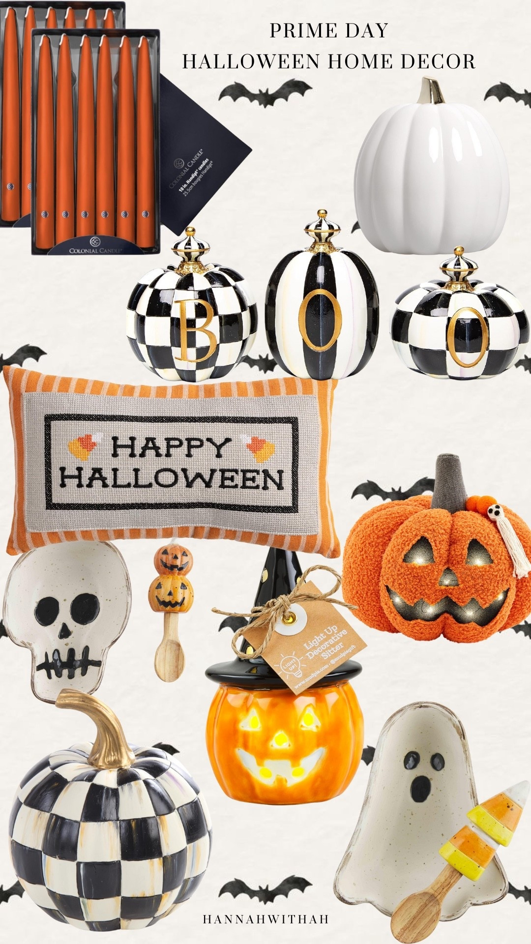 Spooky season is here, and these Halloween finds are perfect for adding a festive touch without going over the top. From cozy pillows and chic pumpkins to playful ghost and skull accents, these pieces make decorating easy and fun.

#HalloweenDecor #PrimeDayFinds #LTKhome #LTKSeasonal

#LTKHalloween #LTKSeasonal