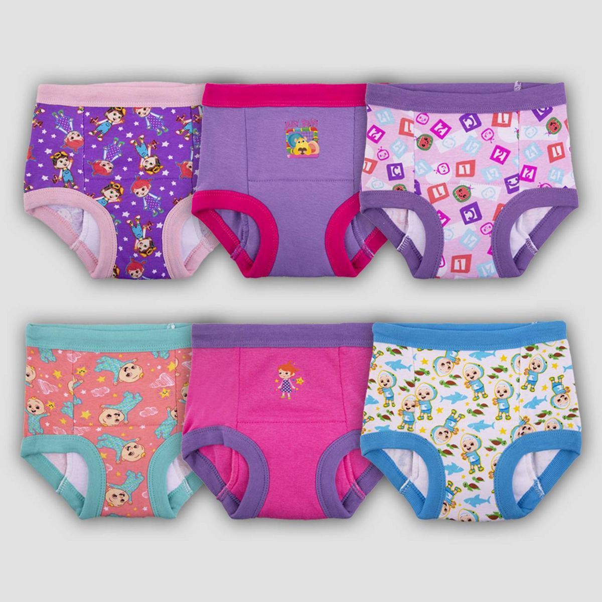 Toddler Girls' CoComelon 6pk Training Underwear | Target