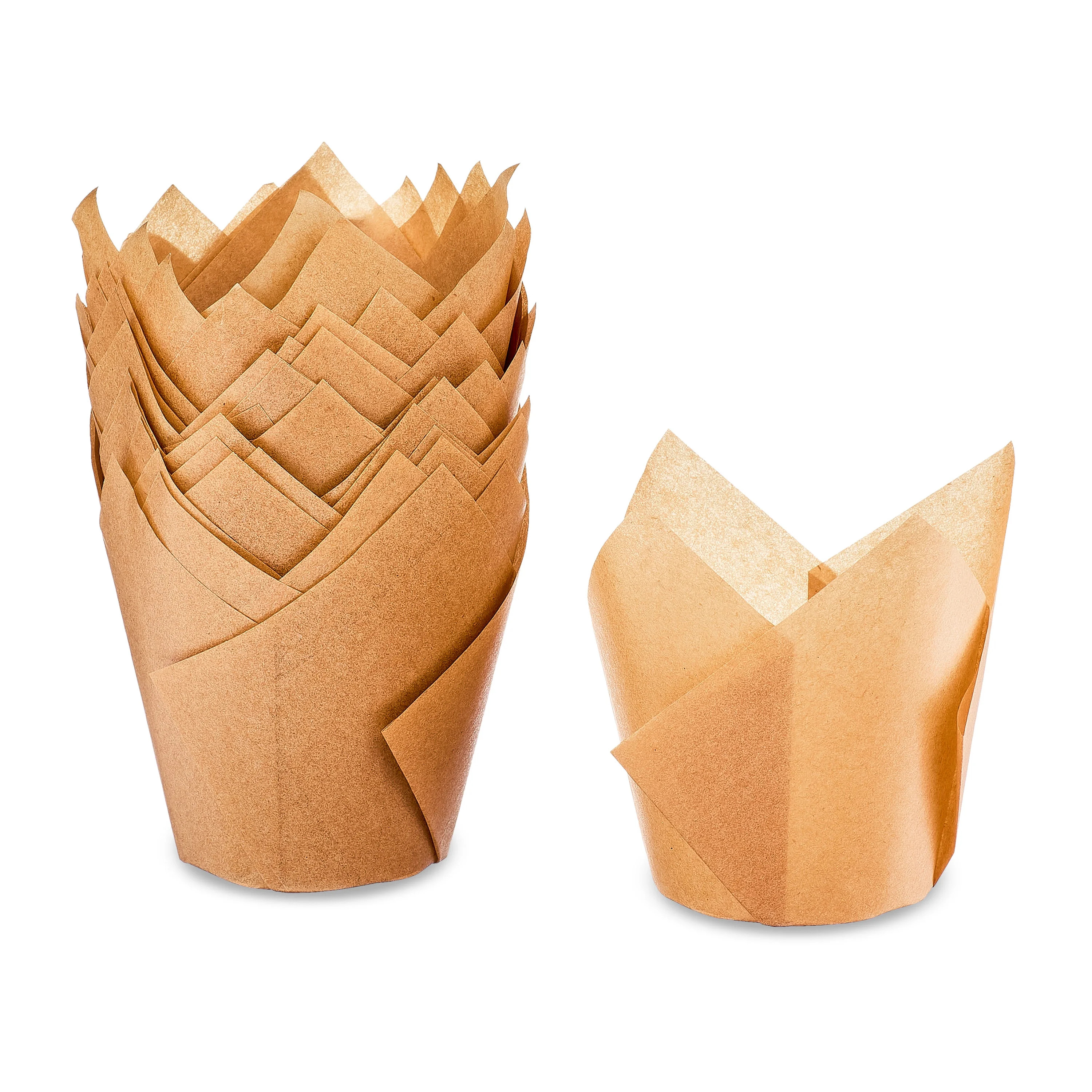 Kraft Tulip Baking Cups, 24 Pieces, by Way To Celebrate | Walmart (US)