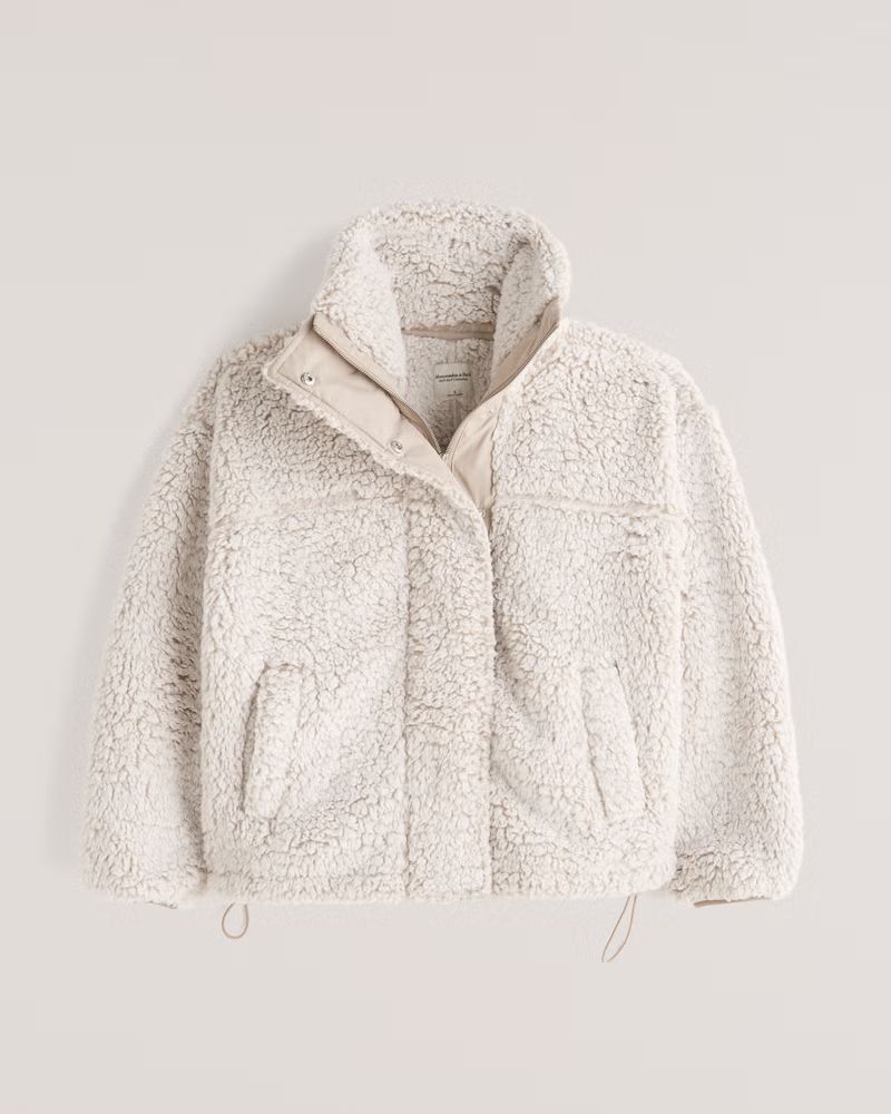 Cocoon Sherpa Jacket | Abercrombie & Fitch (US)