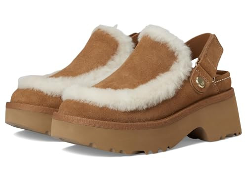 UGG Women's Esmee Clog Shoe, Chestnut, 9 | Amazon (US)