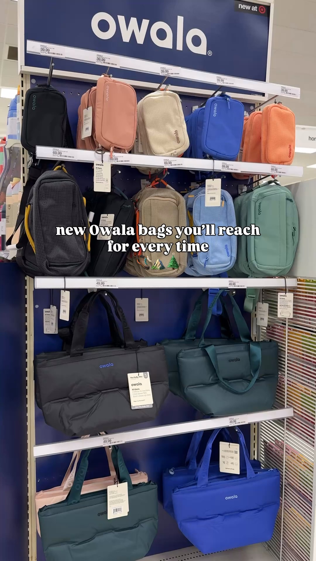 New Owala outdoor bags! Perfect for hiking and you can fit a Owala bottle inside. 

target finds, target

#LTKSaleAlert #LTKActive #LTKootd
