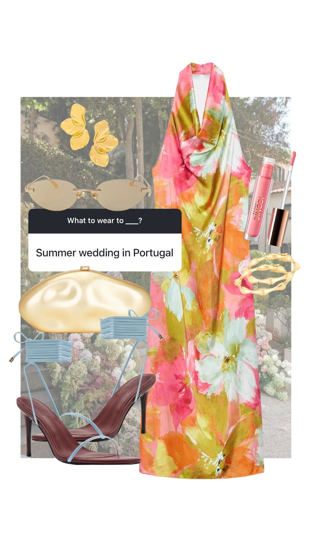 What to wear for a summer wedding in Portugal! #kathleenpost