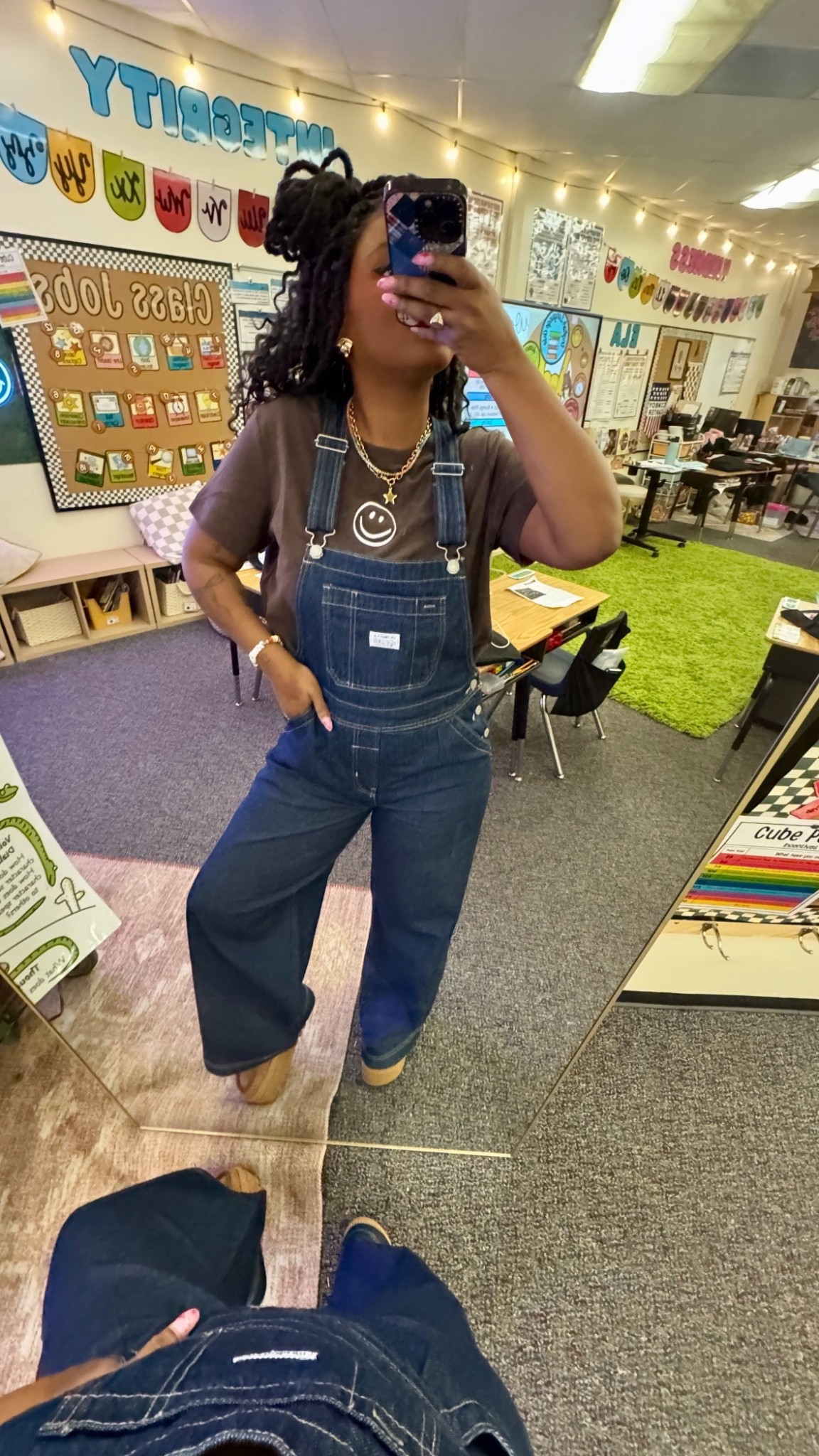 Wednesday! 
Overalls: Small
Tee: Medium


#LTKootd #LTKdayinmylife #LTKgrwm