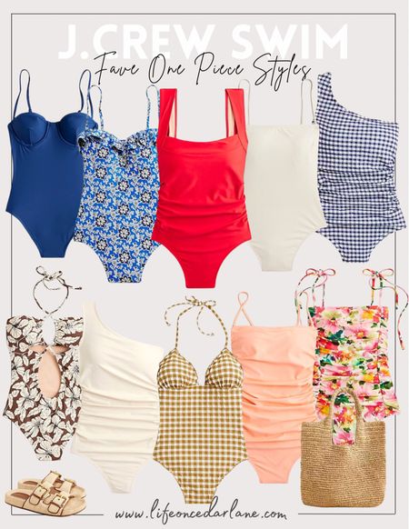 J.Crew Swim - Fave One Piece Styles! So many amazing deals on swimsuits at J.Crew! Snag these cute and flattering suits before they’re gone! 

#jcrew #swim #sale #onepiece 

#LTKSwim #LTKFindsUnder100 #LTKStyleTip