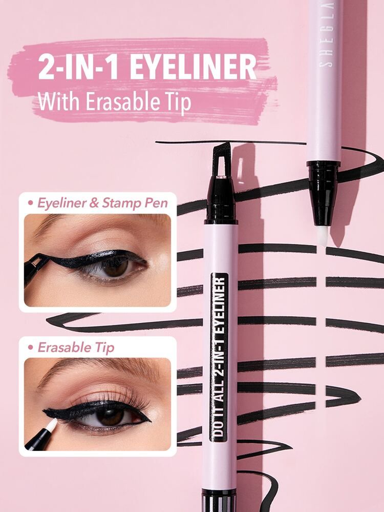 SHEGLAM Do It All 2-in-1 Eyeliner | SHEIN