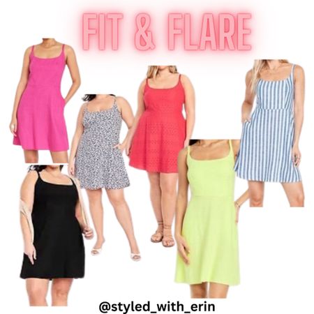 Fit & Flare dresses for hot summer days! So many colors to choose from! 

#LTKsalealert #LTKstyletip #LTKfindsunder50