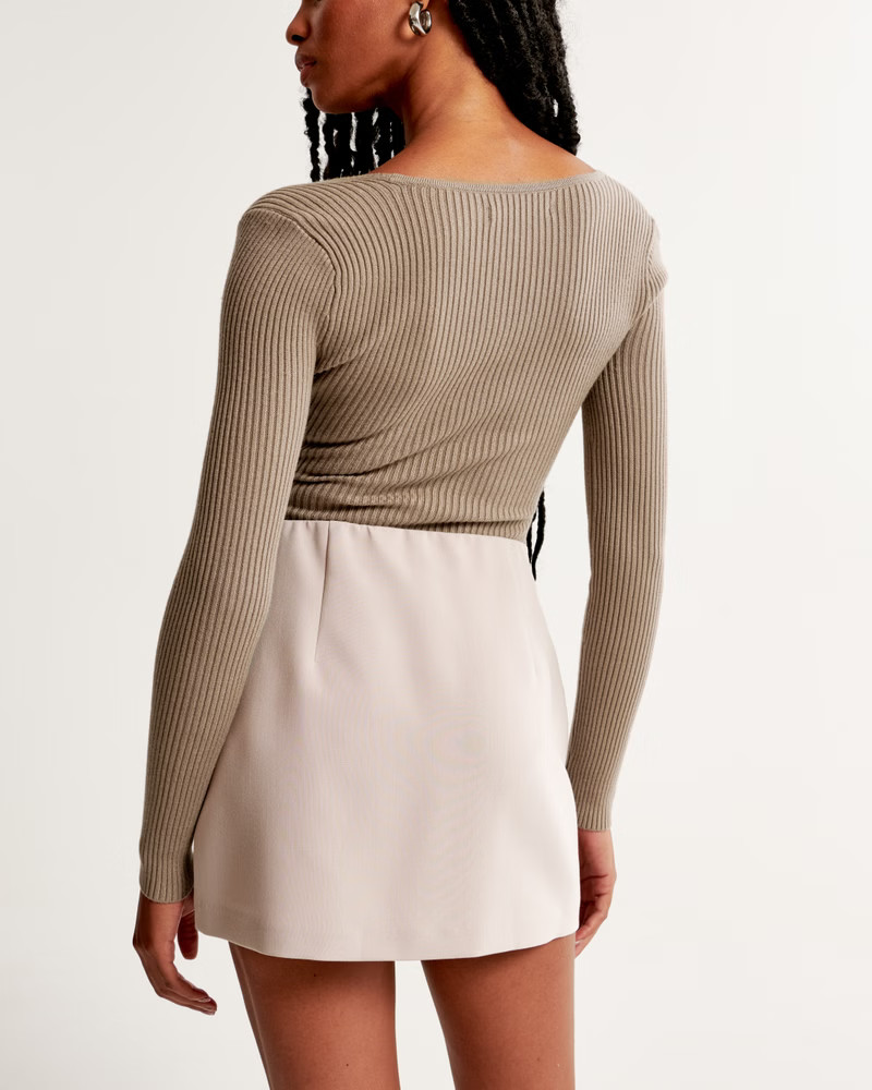 LuxeLoft Wrap Bodysuit | Abercrombie & Fitch (US)