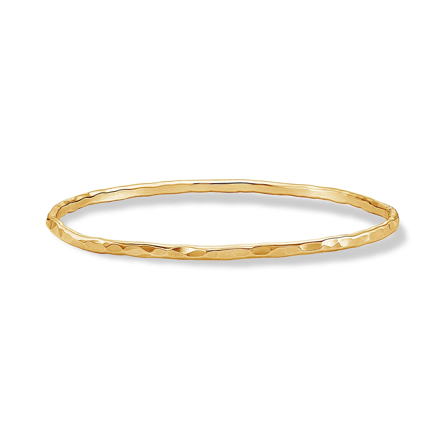 3mm Hammered Waterfall Bangle | Dower & Hall (Global)