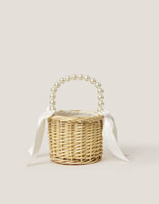 Flower Girl Wicker Basket | Monsoon (UK)