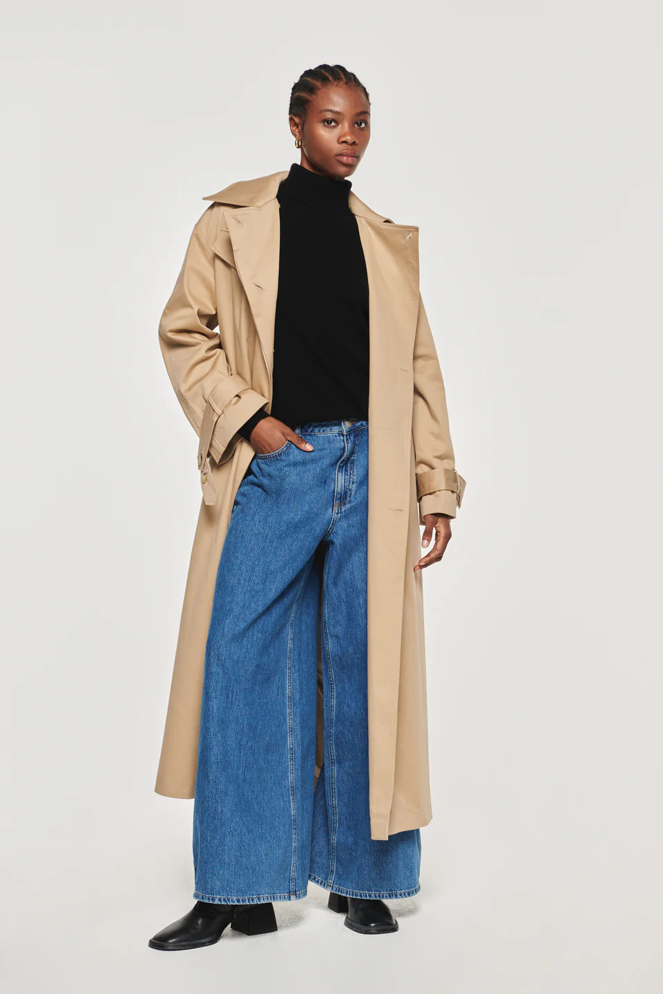 Gilda | Maxi Trench Coat | ALIGNE | Aligne UK