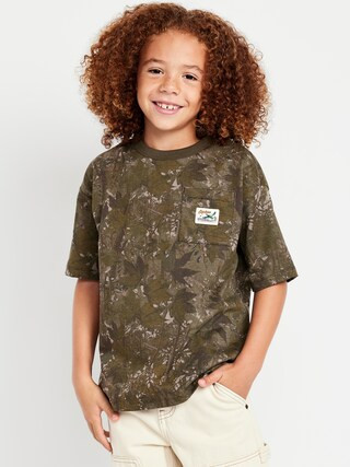 Short-Sleeve Oversized Pocket T-Shirt for Boys | Old Navy (CA)