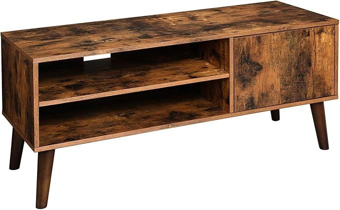 VASAGLE Retro TV Stand, TV Console for TVs up to 43 Inches, Mid-Century Modern Entertainment Cent... | Amazon (US)