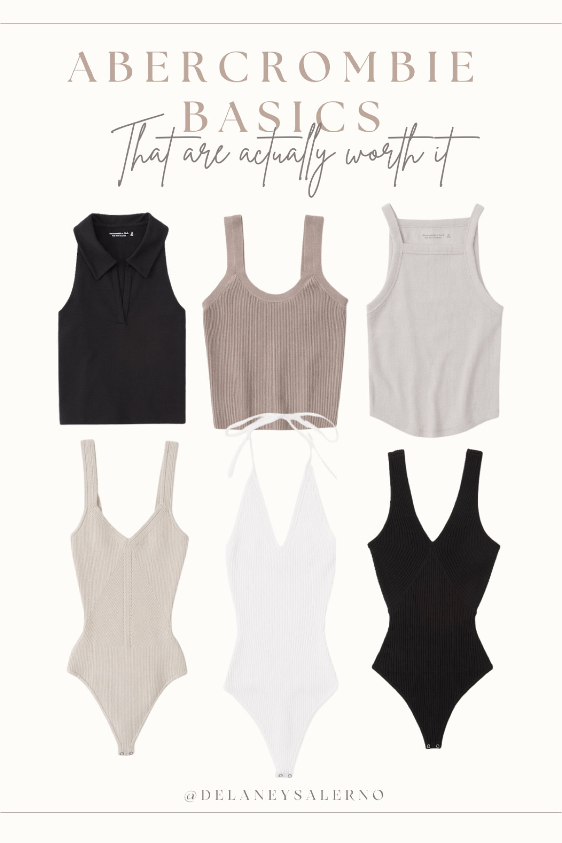 I used to think basics were a waste of money and now I realize those are the pieces actually worth investing in. 

#LTKsalealert #LTKstyletip #LTKunder50