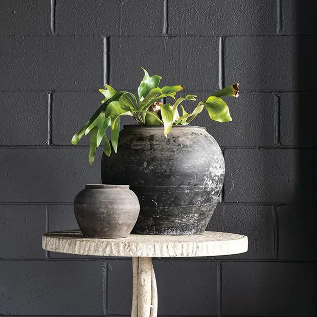 Decorative Clay Cunmin Pot | Antique Farm House