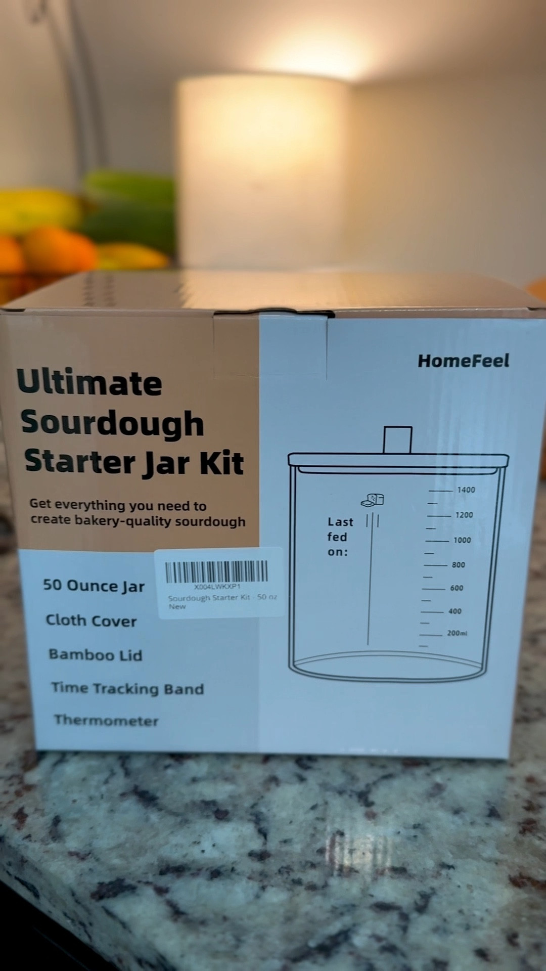 ✨ Starting fresh with the Ultimate Sourdough Starter Jar Kit 🥖

Everything you need to make bakery-style sourdough right at home! Perfect for beginners or anyone ready to level up their bread game.

Would you try making your own sourdough? 👩‍🍳🍞

#SourdoughStarter #HomeBaking #BakingMadeEasy

#LTKFindsUnder50 #LTKHome