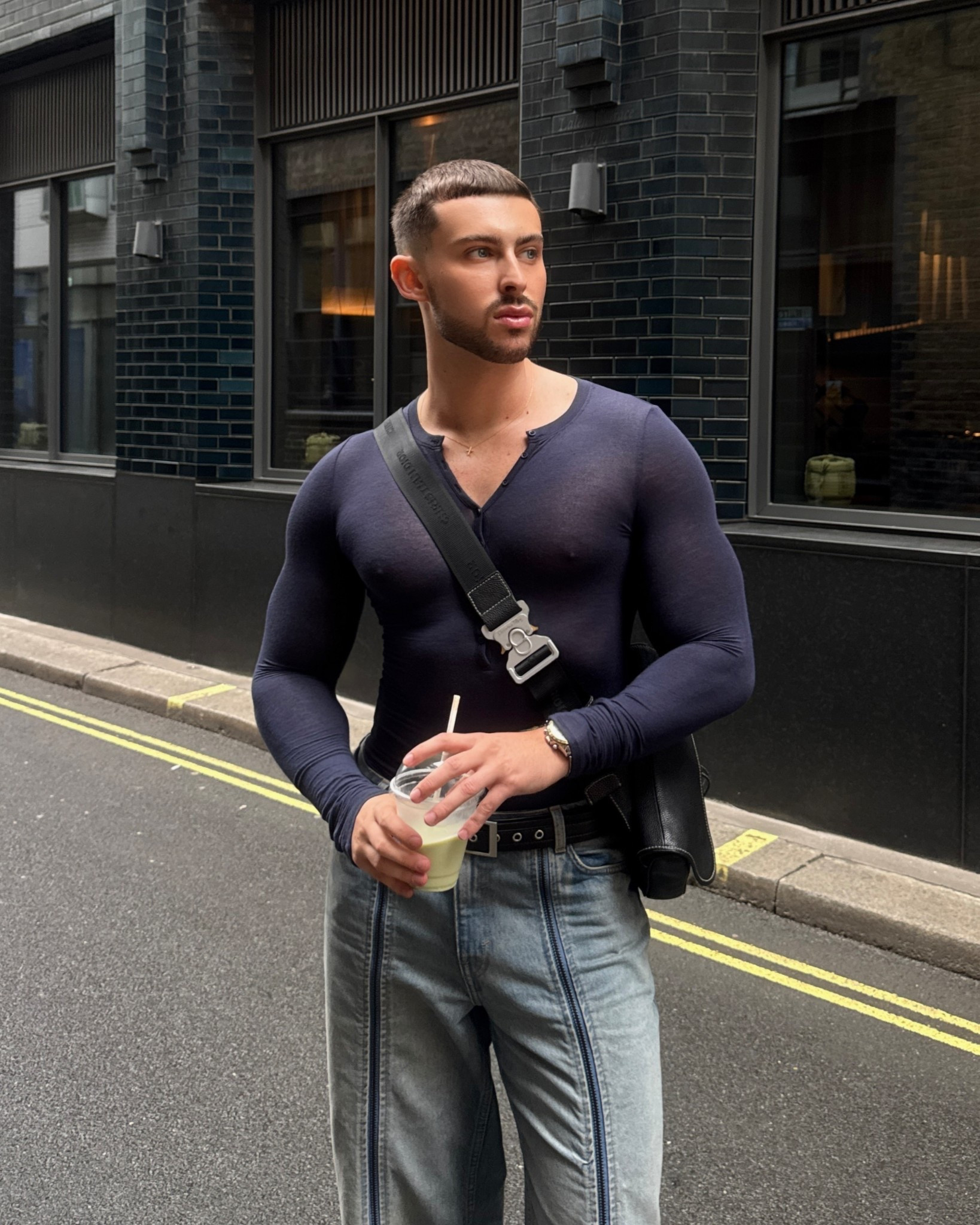 sheer moment 🌚
Henley, autumn fashion, menswear, clean, minimal, outfit inspiration, streetwear, weekday 

#LTKmens #LTKuk #LTKautumn