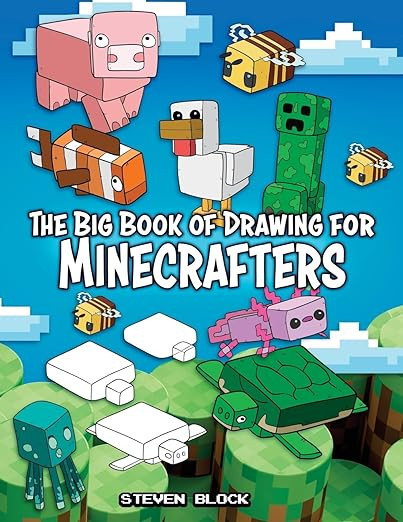 The Big Book of Drawing for Minecrafters: How to Draw 75 Minecraft Mobs | Amazon (US)