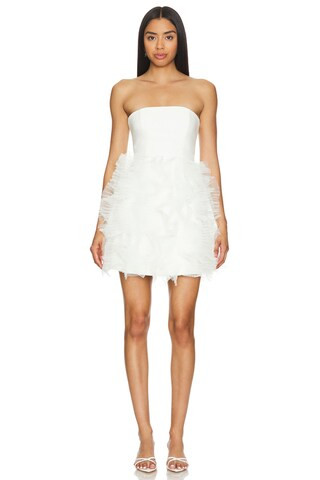 Cinq a Sept Ryan Dress in Ivory from Revolve.com | Revolve Clothing (Global)
