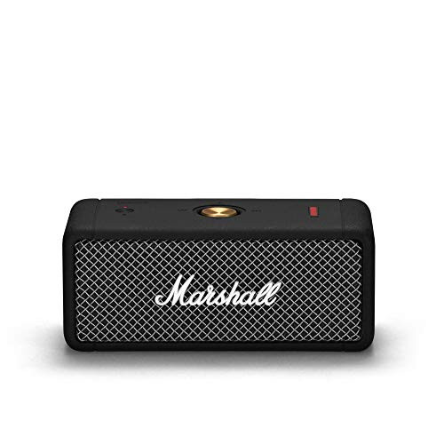 Marshall Emberton Bluetooth Portable Speaker - Black | Amazon (US)