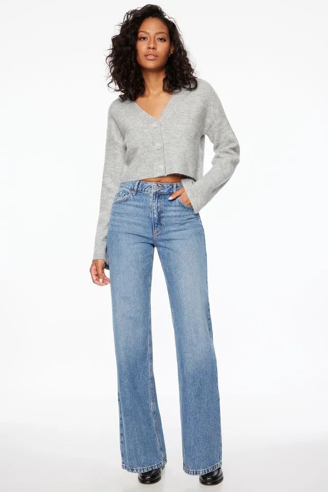 Heidi Wide Leg Jeans$64.95 | Dynamite Clothing