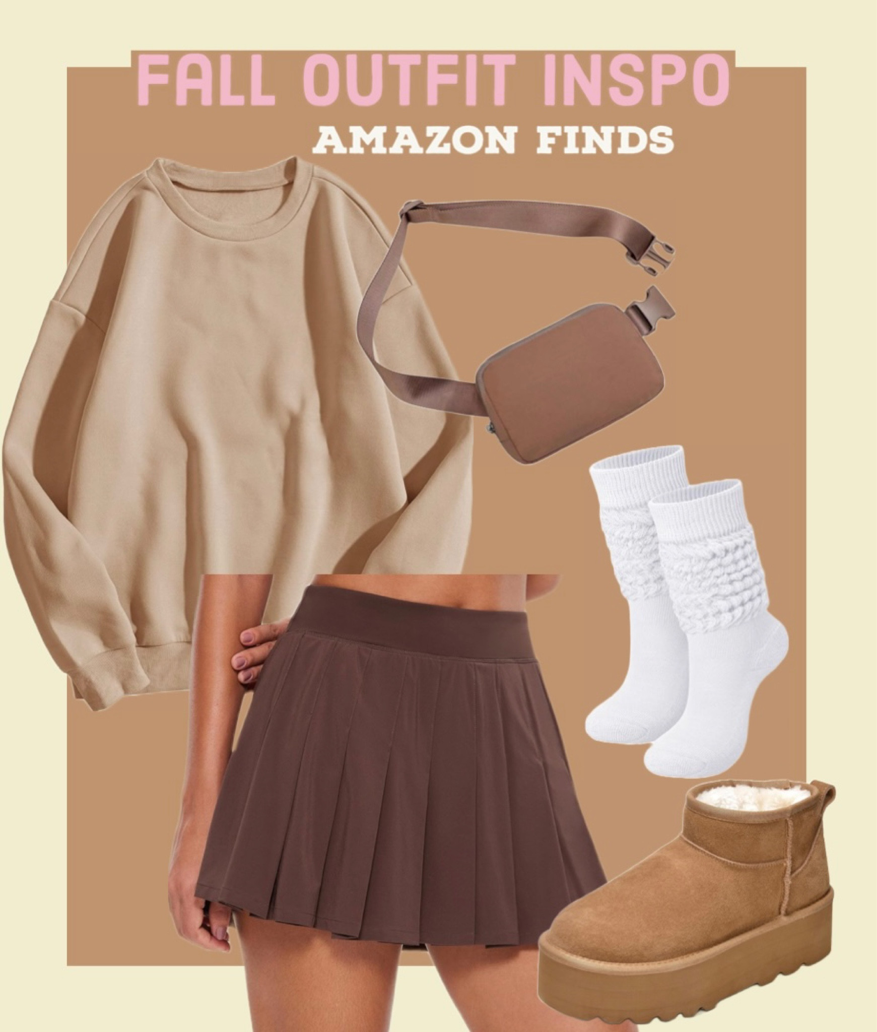 Fall Outfit Inspo 


casual fall set, amazon set, matching set, free people dupe, lululemon dupe, spanx dupe, air essentials, softstreme, sweater set, two piece set, lounge set, fall outfit, amazon fashion, hoodies, crewneck, comfy outfits, comfy sets, maternity, fall style, fall fashion, pregnancy outfit, travel style, travel outfit, jogger set, sweat set, sweatshirt, knit set, cozy, knitted, sage, striped set , looks for less, dupes, luxury for less, Hermes, Gucci, coatigan, cardigan, short set, pleated skirt, tennis skirt, neutrals, browns, ugg 

#LTKfindsunder50 #LTKstyletip #LTKSeasonal