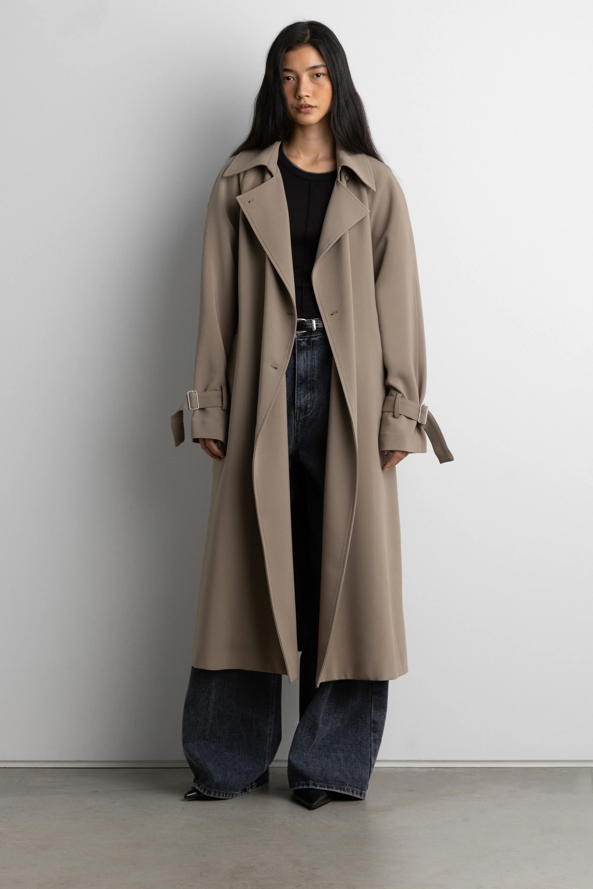 OVERSIZED TRENCH COAT | OAK + FORT