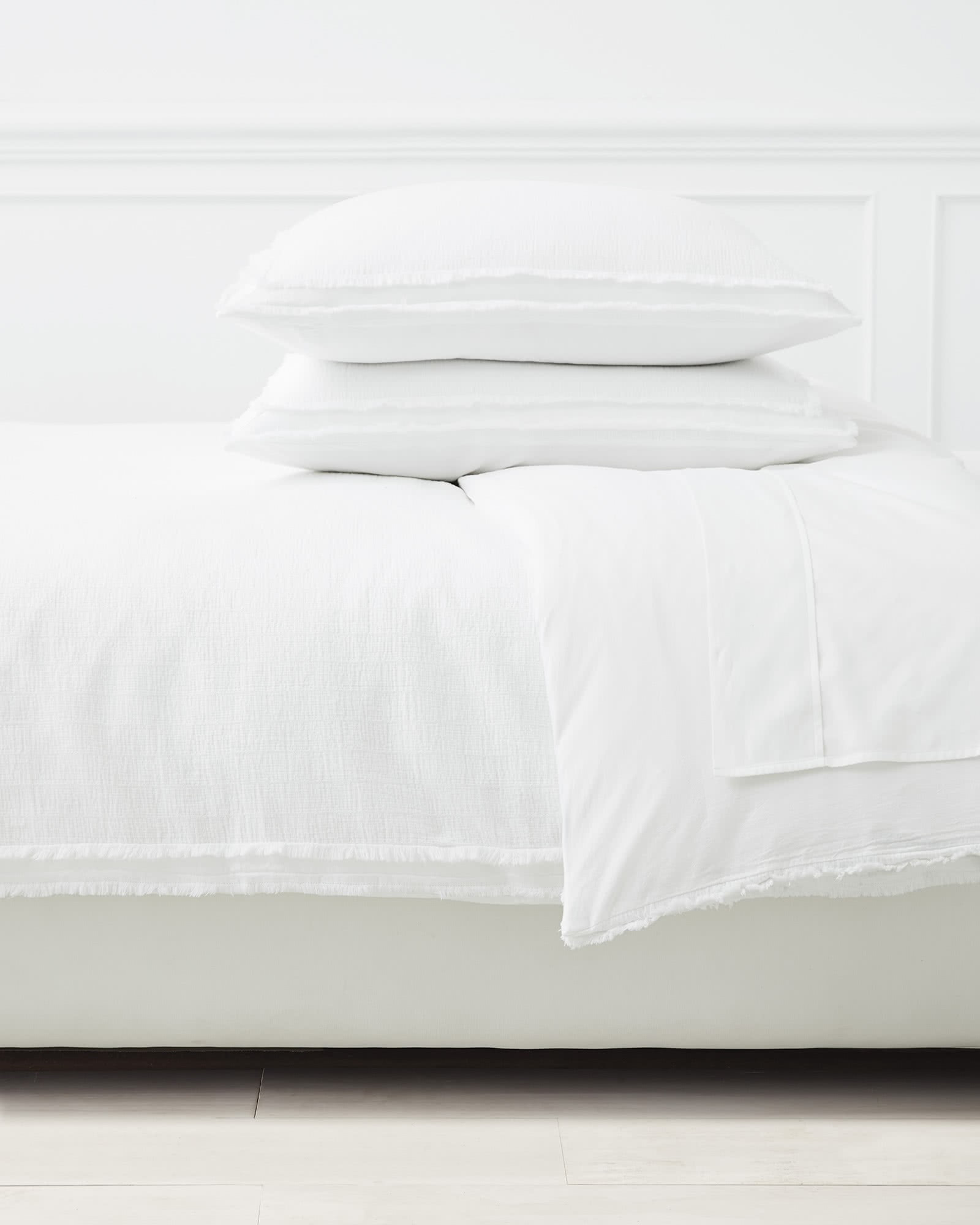 Mar Vista Matelassé Duvet Cover | Serena and Lily