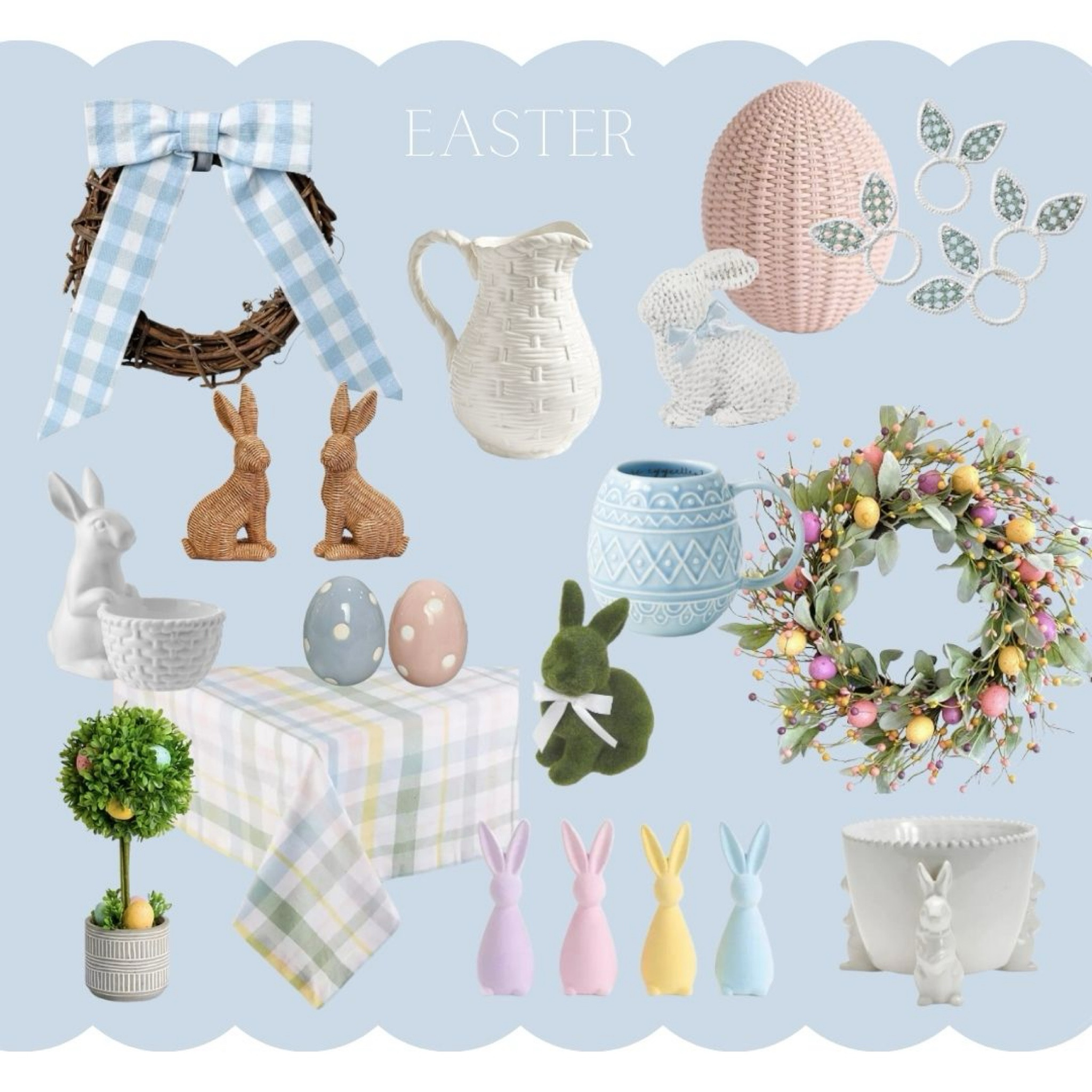 Easter home decor I have my eye on- will be decorating this weekend! 

#LTKhome #LTKfindsunder50 #LTKSeasonal
