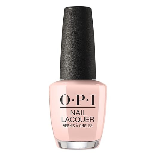 OPI Nail Lacquer Bubble Bath | Sheer Nude Pink Crème Chip Resistant Nail Polish | Vegan, Fast Dr... | Amazon (US)