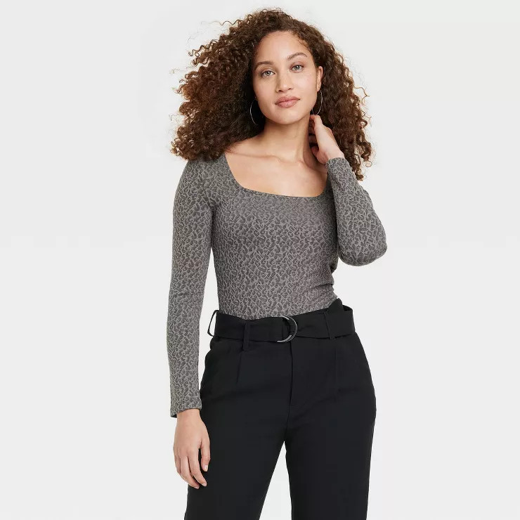 Women's Slim Fit Bodysuit - A New Day™ | Target