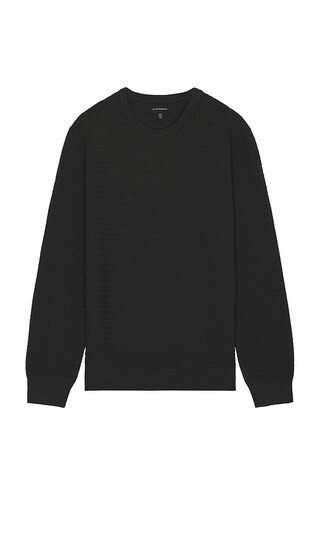 Club Monaco Twill Crew Sweater in Charcoal. Size XL/1X. Also in M, S. | Revolve Clothing (Global)