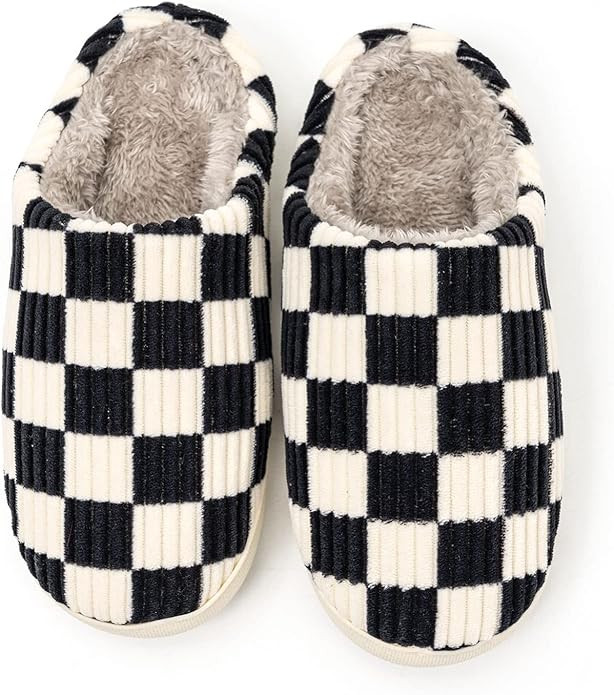 Guyarns House Slippers for Women,Fuzzy Mens Slippers,Casual House Shoes Memory Foam Womens Slippe... | Amazon (US)